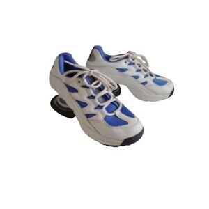 Women's Z-Coil Freedom Classic Size 8 White Leather Walking Coil Spring Shoes
